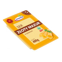 Творожный сыр Mlekpol Zloty Mazur нарезка 400 г/24