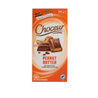 Шоколад Choceur молочний Арахісова паста 200 г