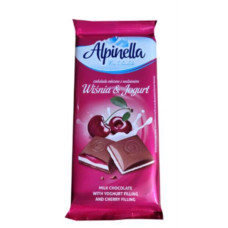 Шоколад Alpinella молочный Вишня 100 г
