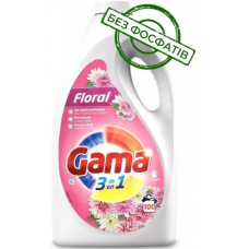 Гель для стирки Gama Цветы - 100 пр - 4,5 л.