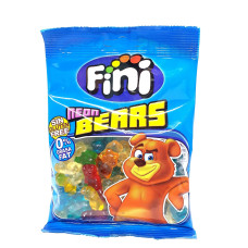 Цукерки жувальні Fini Neon Bears Ведмеді 90 г/12