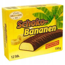 Суфле бананове в шоколаді Schoko Bananen Hauswirth 150 г