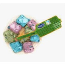 Цукерки шоколадні Only зайці сітка 80 г/26