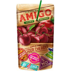 Напій соковмісний Amigo Вишня-Яблуко 200 мл/30