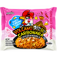 Лапша Paldo Volcano Carbonara куриная 130 г