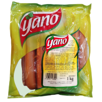 Сосиски Yano курячі 1 кг/12
