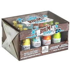 Шоколадні пляшечки Abtey Rhum з лікером 12 шт 155 г