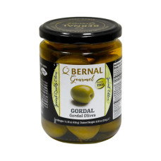 Оливки Bernal Gourmet Gordal зелені з кісточкою гіганти 436 г/12