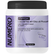 Маска для волосся Numero розгладжуюча з маслом авокадо 1 л/6
