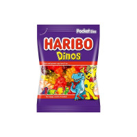 Цукерки жувальні Haribo Динозаври 100 г/30