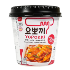 Токпоккі Yopokki солодко-гострі в стакані 140 г