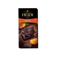 Шоколад Heidi чорний з апельсином 80 г/20