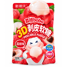 Цукерки жувальніі Koday 3D Peelable Gummy Lychee Лічі 75 г