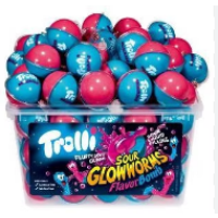 Цукерки жувальні Trolli Flavor Bomb Sour Gluhwurmchen 1кг 60 шт/6