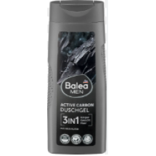 Шампунь и гель для душа Balea Active Carbon 3в1 для мужчин 300 мл/16