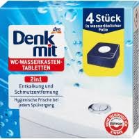 Таблетки для очистки бачку унітазу Denkmit 4 шт