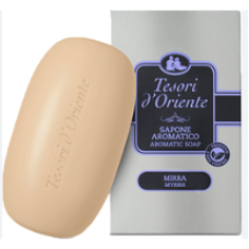 Парфумоване тверде крем-мило Tesori d’Oriente Мірра 125 г/24