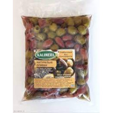 Оливки Kalimera Джамбо Корінф асорті без кісточки 200 г