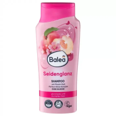 Шампунь Balea Seidenglanz для блеска волос персик и орхидея 300 мл/15