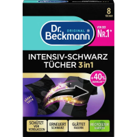 Серветки для прання Dr.Beckmann для чорної білизни 2в1 8 шт