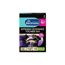 Серветки для прання Dr.Beckmann для чорної білизни 2в1 8 шт/12