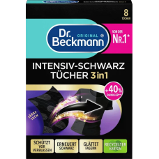 Салфетки для стирки Dr.Beckmann для черного белья 2в1 8 шт/12