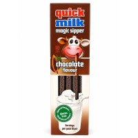 Трубочки для молока Quick Milk Magic Шоколад 60 г