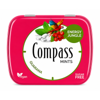 Льодяники Compas Guarana без цукру 14 г