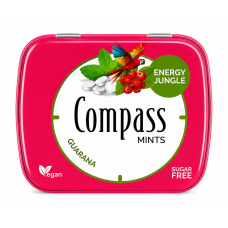 Льодяники Compas Guarana без цукру 14 г