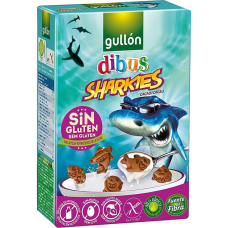 Печенье Gullon Dibus Sharkies без глютена 250 г/12