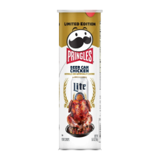 Чипсы Pringles Miller Lite Beer Can Chicken с ароматом пивного цыпленка 158 г/14