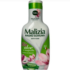 Гель для душа-піна для ванн Malizia Алое та магнолія 1 л