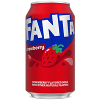 Напій газований Fanta USA полуниця 355 мл/12