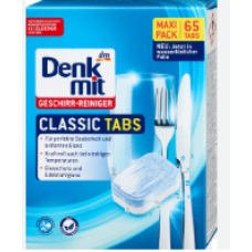 Таблетки для посудомоечных машин Denkmit 3в1 Classic 65 шт.