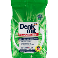 Порошок для прання Denkmit White  20 прань 1,35 кг
