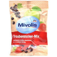 Льодяники Mivolis без цукру фруктовий мікс (декстроза) 75 г