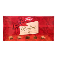 Цукерки Piasten Praline шоколадні праліне асорті 400 г/8