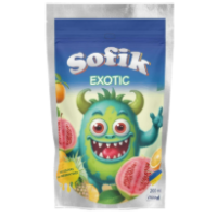 Напій соковий безалкогольний негазований Sofik Exotic зі смаком гуави 200 мл/10