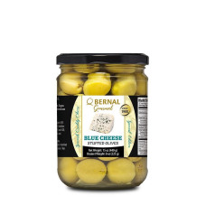Оливки Bernal Gourmet фаршировані блакитним сиром 436 г/12