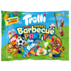 Цукерки жувальні Trolli Sweet Barbecue Party 360 г/10