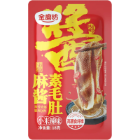 Снек вегетарианский рубец Sesame &amp; Peanut Sauce - Hot &amp; Spicy Golden Mill 18 г/20