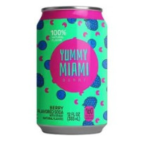 Напій газований Yummy Miami ягоди 355 мл/24