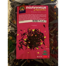 Чай чорний 1111 Brothers Полуниця з вершками крупнолистовий 200 г