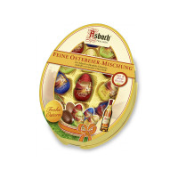 Цукерки шоколадні Asbach Pralinen Великодні  з лікером 175 г