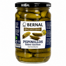 Корнішони Bernal зі смаком анчоуса 300 г