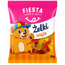 Конфеты жевательные Fiesta Weze 80 г/15