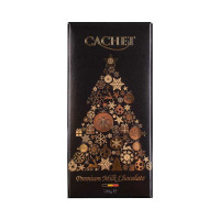 Шоколад Cachet молочний  Cristmas Edition 100 г/12