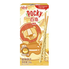 Печиво Glico Pocky Лев зі смаком бананового пудингу 35 г/10
