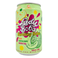 Напиток Madam Hong Lady Boba Bubble tea Pear Melon Green tea 320 мл/24