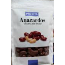 Кеш'ю Prunita Anacardos Choco Leche в молочному шоколаді 110 г/10